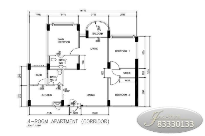 Blk 696 Jurong West Central 1 (Jurong West), HDB 4 Rooms #66768342
